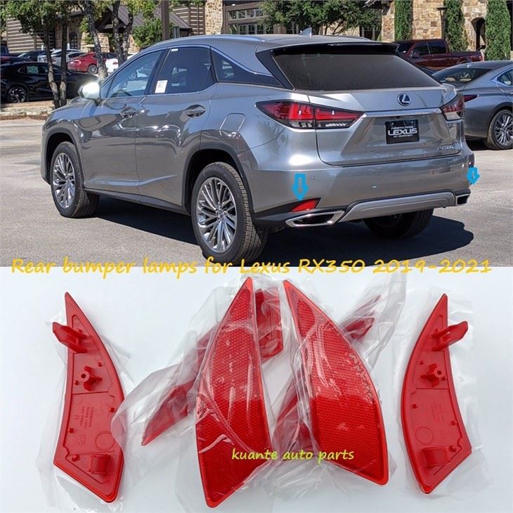 rear bumper reflectors for Lexus RX350 2021